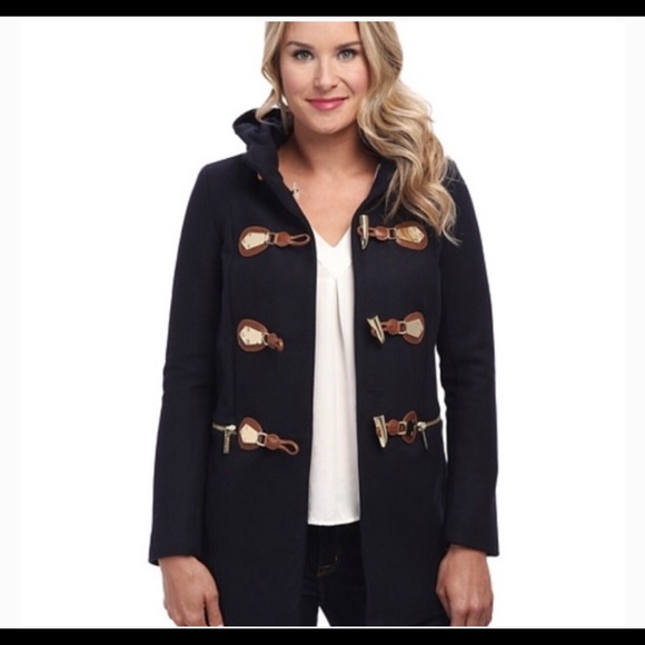 Michael Kors Duffle Toggle Wool Coat. - Picture 1 of 4